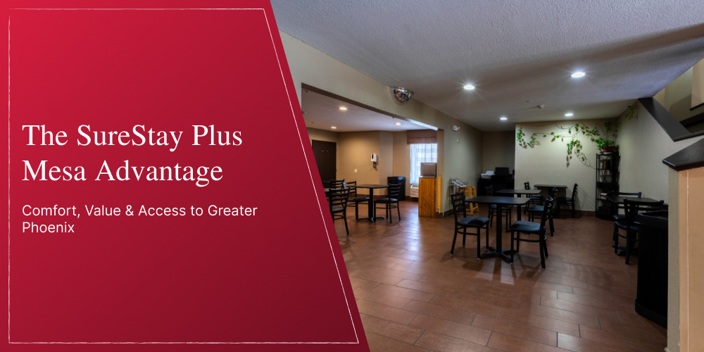 The SureStay Plus Mesa Advantage: Comfort, Value & Access to Greater Phoenix