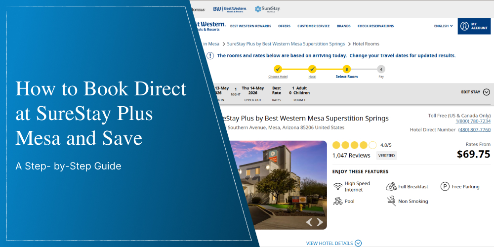 Book Direct at SureStay Plus Mesa & Save | Guide