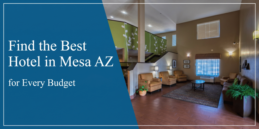 budget hotel rooms in Mesa AZ